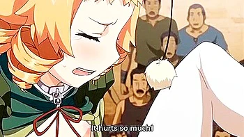 Busty princesses are penetrated one after another by men and monsters and creampied in front of everyone videos