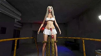 The Blonde Meets The Tentacles Of The Monster In The Bio Laboratory videos