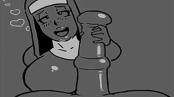 3d Animation - Hot Keycock Nun - 1 videos