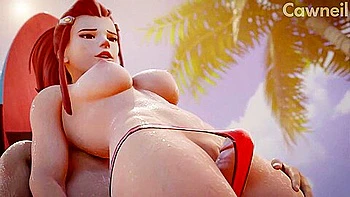 Overwatch - Hot Brigitte - 2 videos