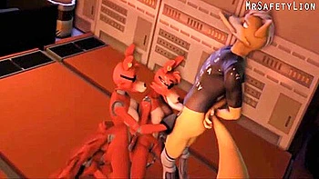 Foxy Animatronics Have Sex With The Nightguards videos