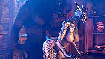 Argonian And Werewolf - Doggy Style videos