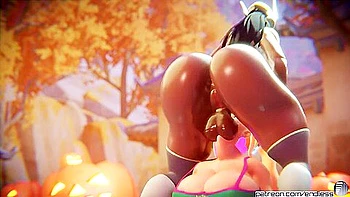 Symmetra Kitty Summer Blowjob videos