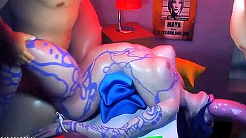 Borderlands Threesome Fuck With Maya Throat And Pussy Totally Destroyed videos