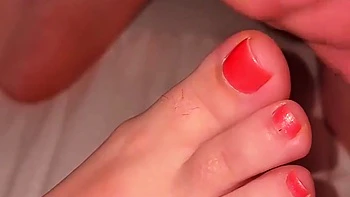 Night Masturbation On A Beautiful Foot videos
