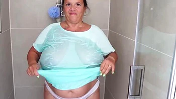 Mature Brunette MILF with Big Natural Tits Dripping and Begging for More in Outdoor Solo Fuck videos