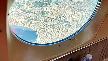 Double Creampie Threesome On Private Plane While Joining Club videos