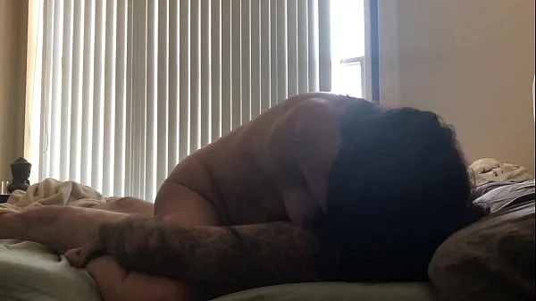 He cums inside her - mature milf riding orgasm videos