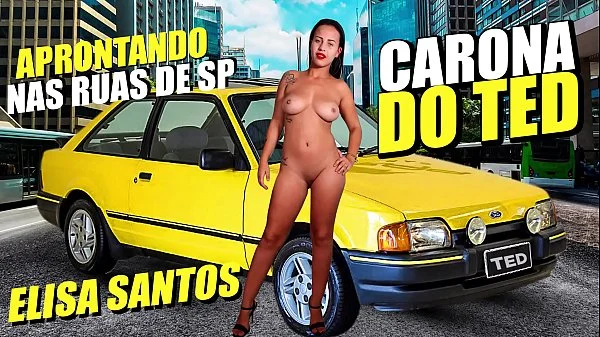Elisa Santos uma novinha dos olhos lindos fica pelada no centro de São Paulo na carona do Ted #63 videos