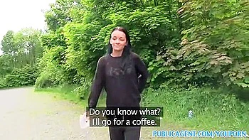 Sexy Raven Haired Beauty Led To Woods For A Fucking videos