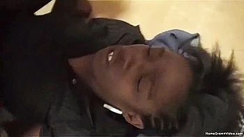Skinny Ebony Babe Sucks Then Fucks Her Boyfriend videos