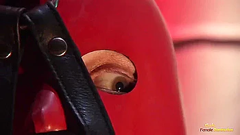 This Naughty Brunette Femdom Is Filled With Joy As She Teases Her Restrained Man videos