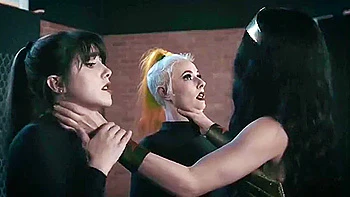 Olive Glass - Wonder Woman In One Dumb Woman Meet The Fembots videos