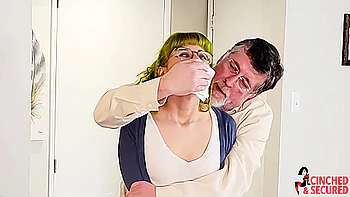 Cinched & Secured - Lilith Hogtied Nude videos