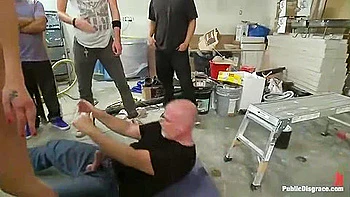 Strapon Fucked And Fisted For The First Time In Public videos