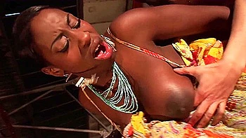 Black British Beauty Balls In A Broken Lift- Skankery videos