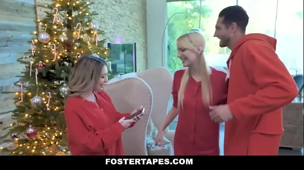 Foster stepDaughter Experiences A Special Christmas Celebration Kenna James, Kat Dior videos