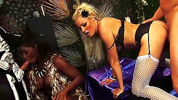 Leads A Seductive Ritual In A Steamy Group Encounter videos