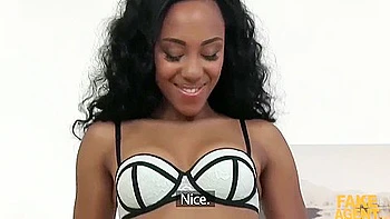 Portuguese Ebony Babe Sits Her Big Ass On The Casting Couch videos