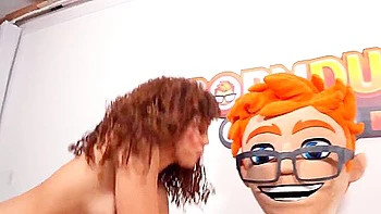 Willow Ryders Reverse Cowgirl On The Porndudes Pole Ass-tounding! videos