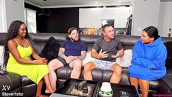 Naomi Foxx - My Stepsister And I Hookup With Horny Swingers videos