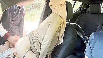 First Dogging In France. My Muslim Hijab Wifes First Fuck With A Stranger videos