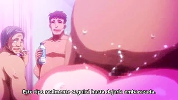 She is made to give a handjob and a blowjob, and then gets penetrated in both holes at the same time and creampied. videos