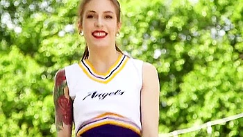 Anna De Ville - Cheerleader Gangbang videos