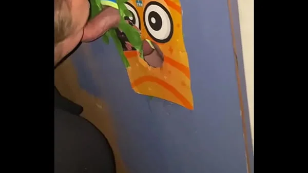 Gloryhole fun down at the local sex shop videos