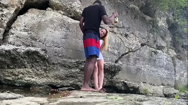 BigDaddyKJ: Interracial Couple Fucks On Hike | Preview videos