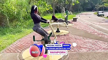 Brazzers yoga, Colombian mummy rocks workout - Jenifer Play, greatest porno HD! videos