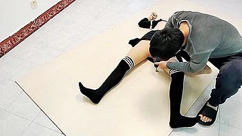 Cute Teen 18+ Girl Enjoys Foot Fetish videos