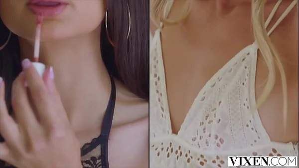 VIXEN Gorgeous Eliza & Naomi team up to seduce their boss videos