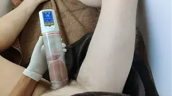 Time lapse penis pump videos