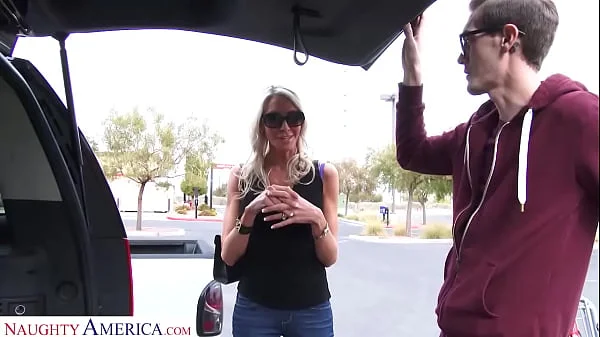 Naughty America - MILF blondie, Emma Starr, needs someone to CUM inside her wet pussy videos