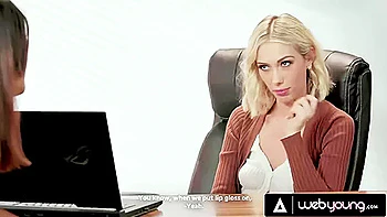 Petite Blonde Video With Enticing Sky Pierce And Apryl Rein From videos