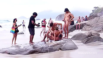Daped In Public #4 : Skinny Petite Brazilian Larinha Small Fucked At The Beach In Front Of People (dap, Anal, 0% Pussy, Atm, Gapes, Slim Girl, Monster Cocks, Bbc) Ob303 videos