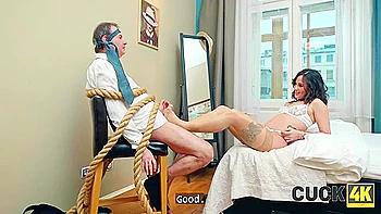 Delightful Charlie Dean And Lucy Mendez - Cuckold Watching Sex - Cuck videos