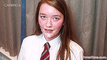 Awesome Redhead Teen 18+ Get Anal Sex And Got A Facial videos