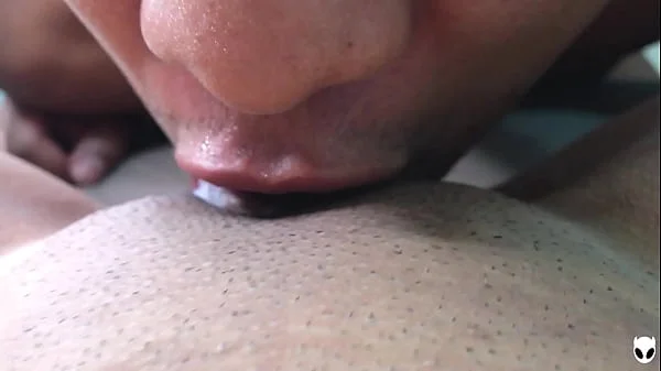 Close Up Khalessi Big Clit Erection Wet Pussy Licking Till Cum In His Mouth videos