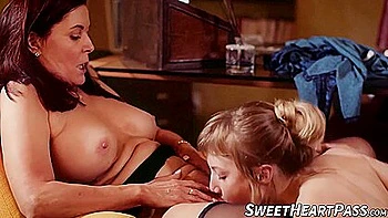 Erotic Kissing And Pussy Eating In The Office By Blonde And Lesbian With Ivy Wolfe And Michael S videos