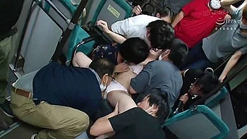 591] 2 Holes Creampie Group Sex Bus 3 4 videos