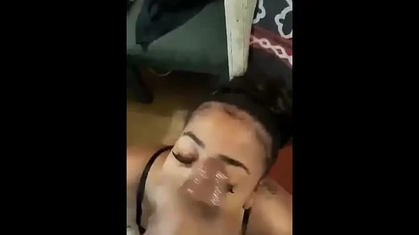 Ebony Babe cumshot videos