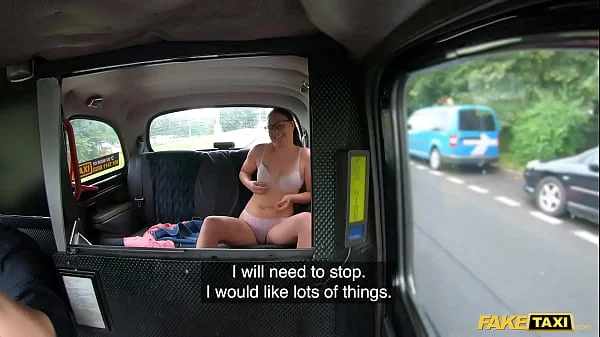 Fake Taxi Her taxi journey ends with sucking and fucking on a big fat cock videos