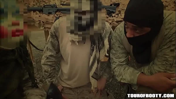 TOUR OF BOOTY - Local Arab Working Girl Lets American Soldier Tap Dat Azz videos