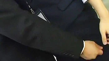 Horny Japanese chick Hana Yoshida, Risa Tsukino, Miku Tanaka in Amazing Stockings, Secretary JAV video videos