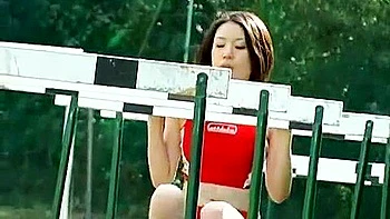 Horny Japanese chick Natsumi Miyamae in Exotic Fingering, Sports JAV movie videos