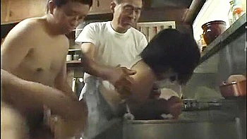 Amazing Japanese girl Reona Kanzaki, Yumi Kazama, Rina Takakura in Crazy Threesomes JAV video videos