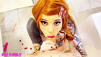 Crazy Red Head Fills Her Ass With Candy & Cock With Massive videos