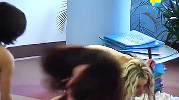 A Lot Of Nude Ladies Are Doing A Nude Aerobic Exercises videos